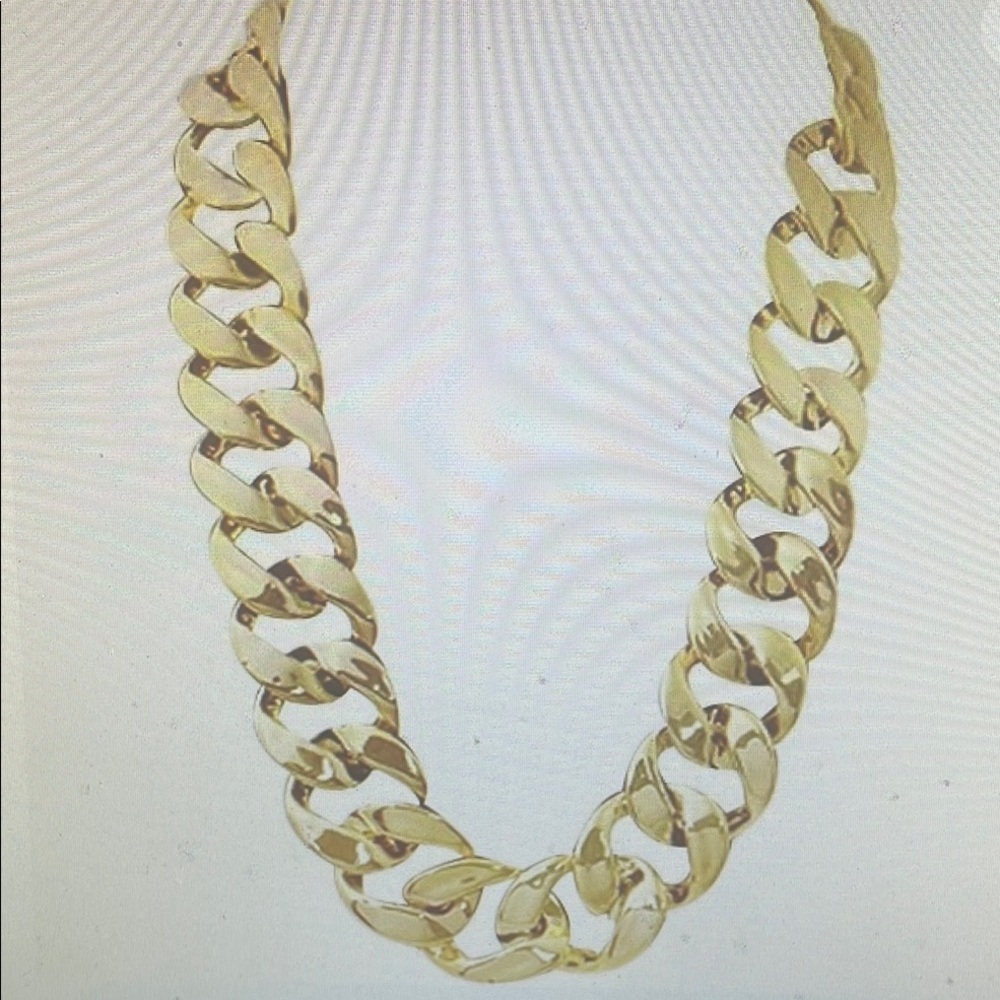 Chunky Gold Chain Necklace
